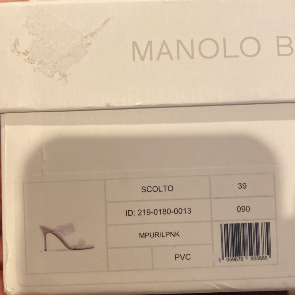 Manolo Blahnik Scolto Mules - Picture 7 of 8